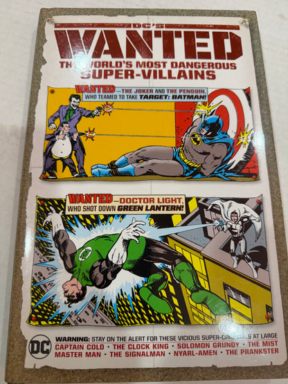 DC'S WANTED the world's most dangerous Super-Villians