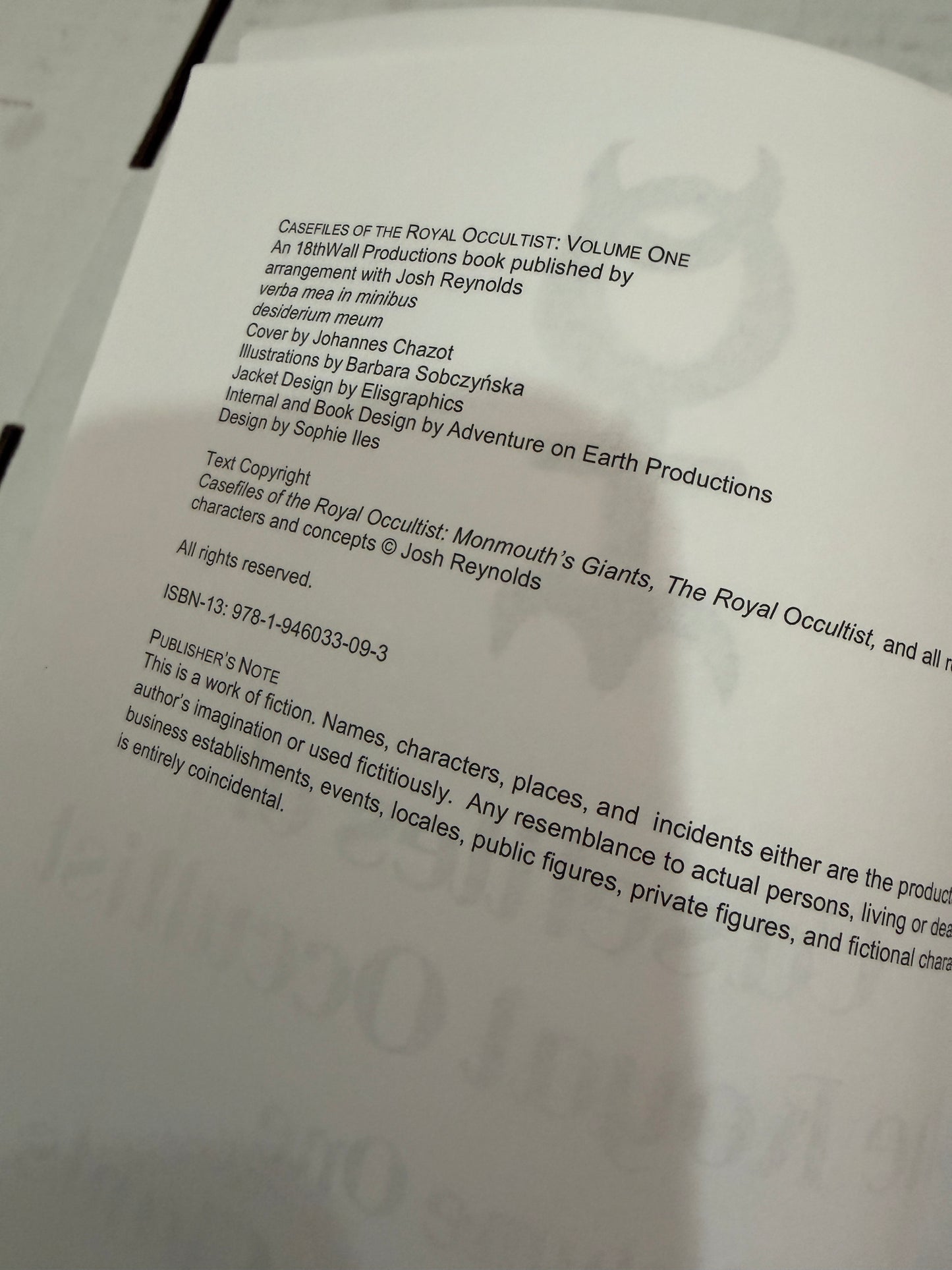 Casefiles of the Royal Occultist
