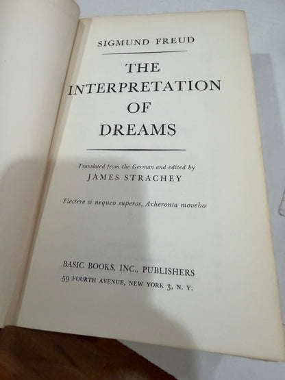 The Interpretation of Dreams