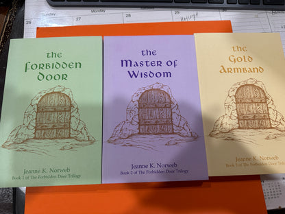 The Forbidden Door trilogy ( the Forbidden Door-The Master of Wisdom-The Gold Armband)