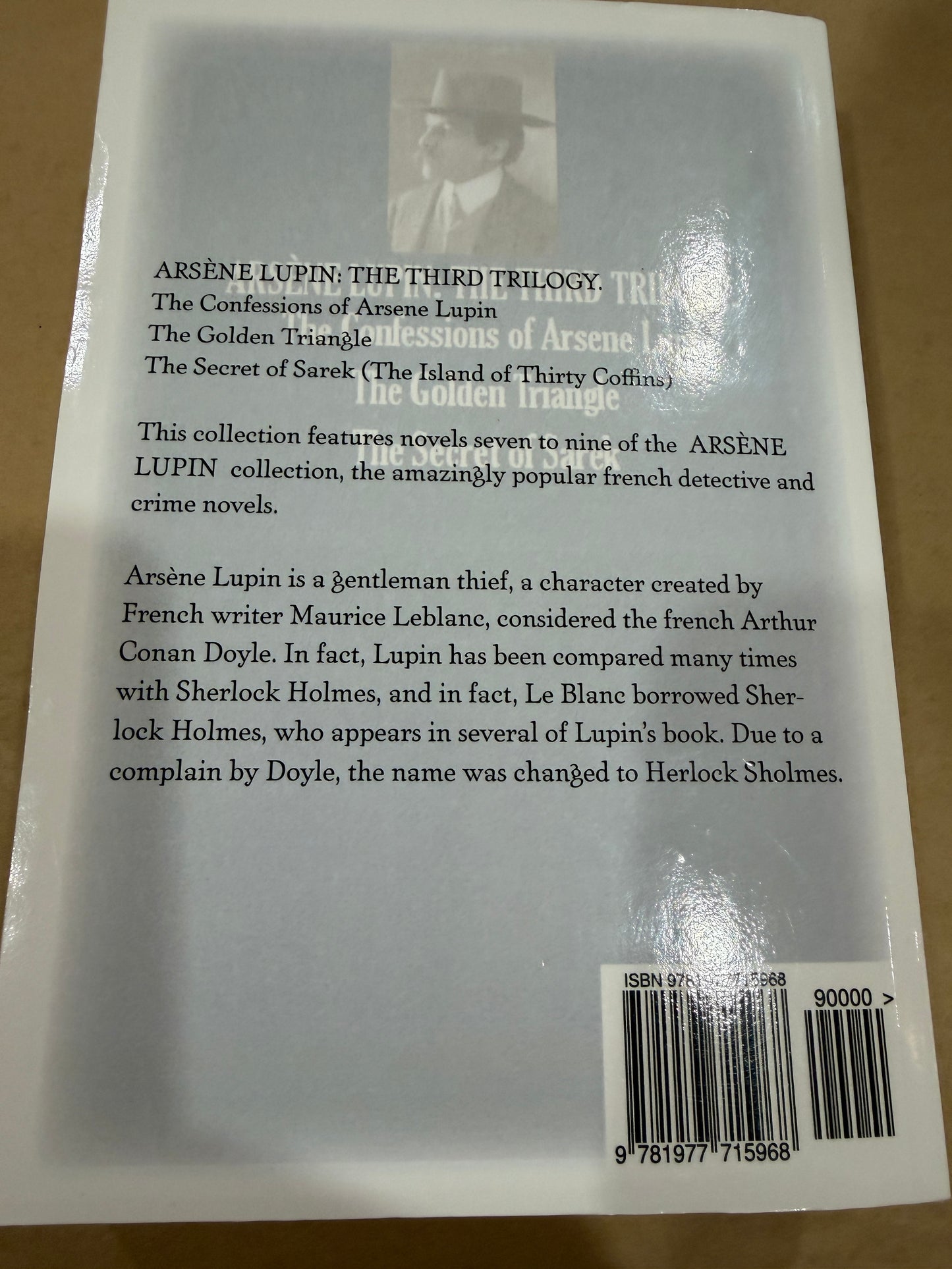 Arsene Lupin: The Third Trilogy