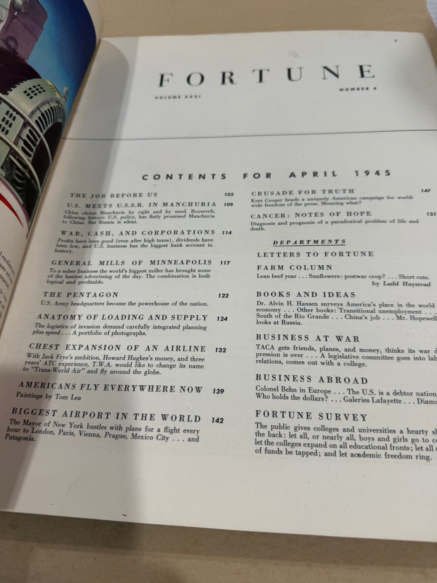 Fortune  April 1945