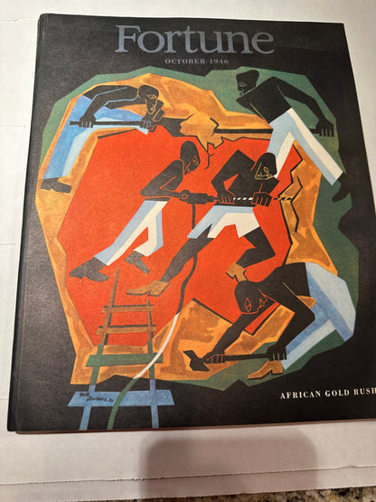 Fortune Magazine  October 1946 complete Jacob Lawrence cover