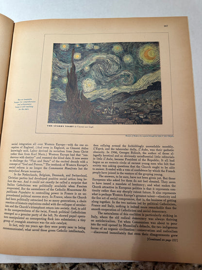 Fortune Magazine  October 1946 complete Jacob Lawrence cover
