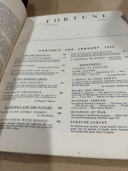 Fortune january 1945