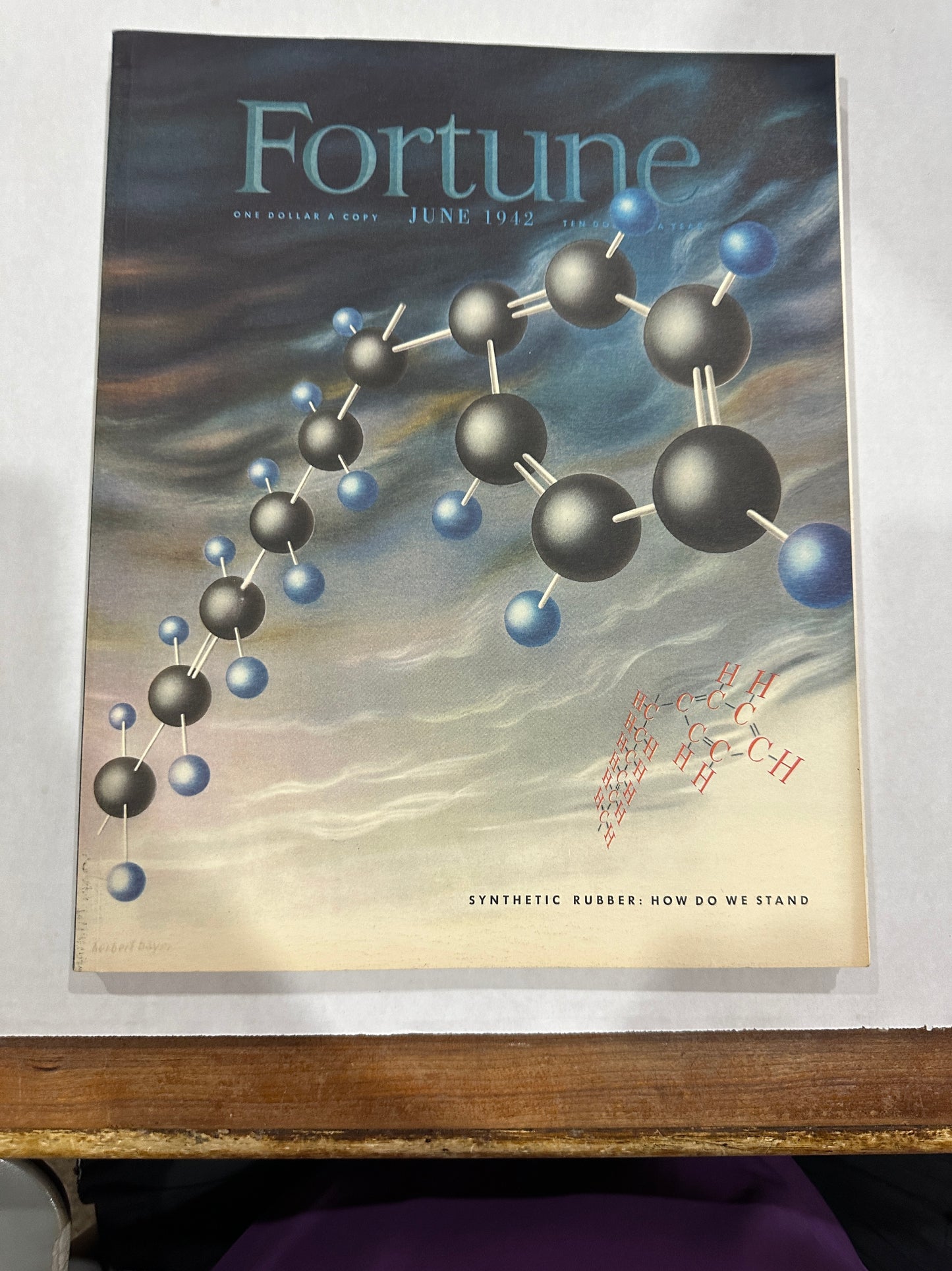 Fortune Magazine  June 1942 complete ( complete with map)
