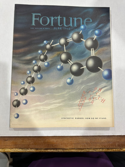 Fortune Magazine  June 1942 complete ( complete with map)