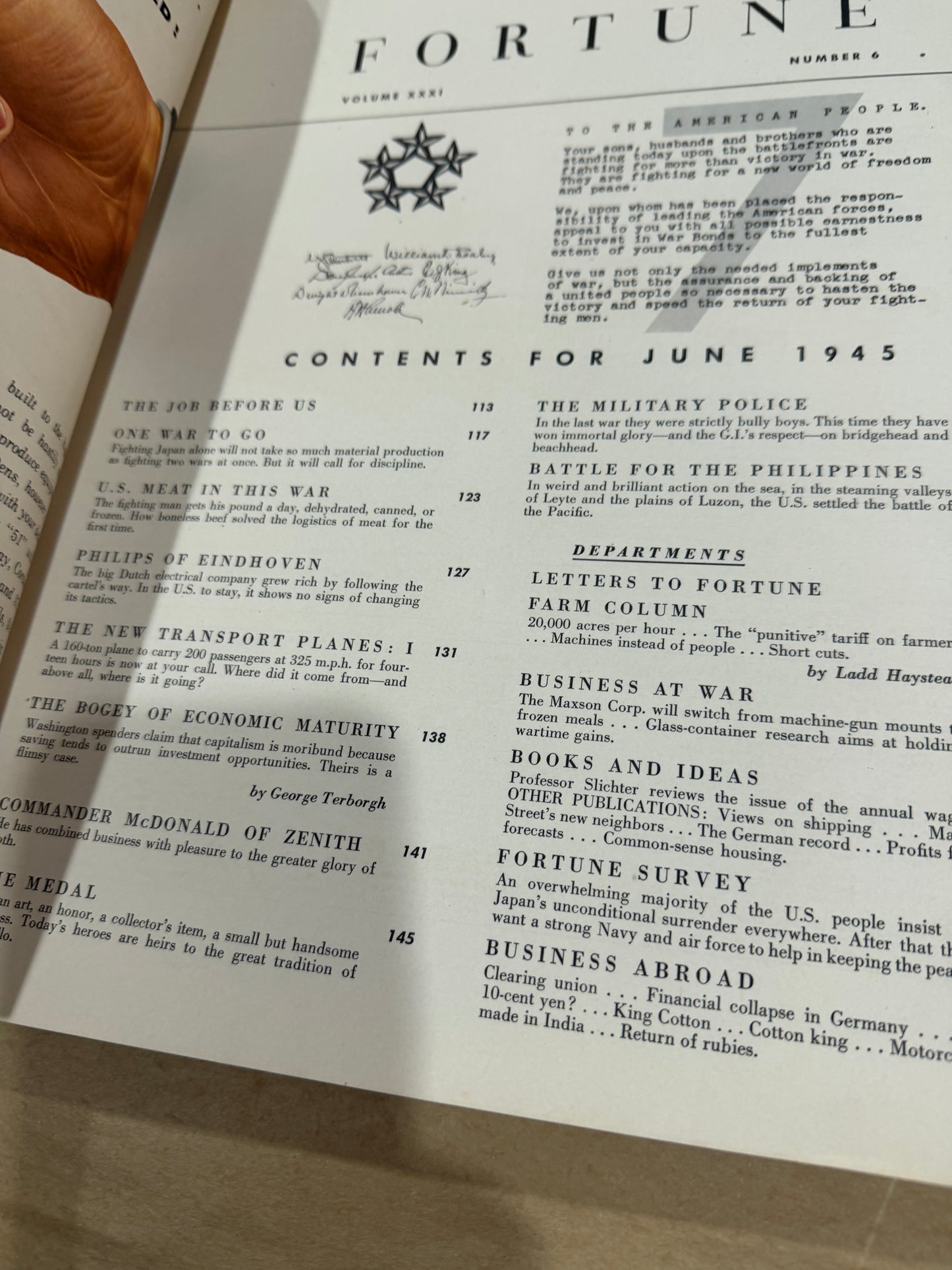 Fortune  June 1945