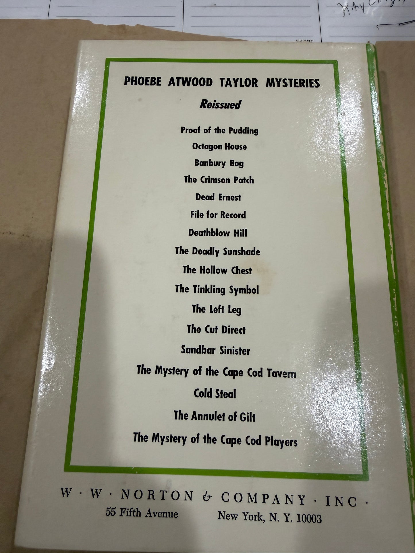 The mystery of the Cape Cod Players