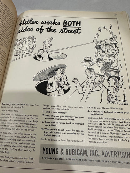 Fortune Magazine March 1943 complete