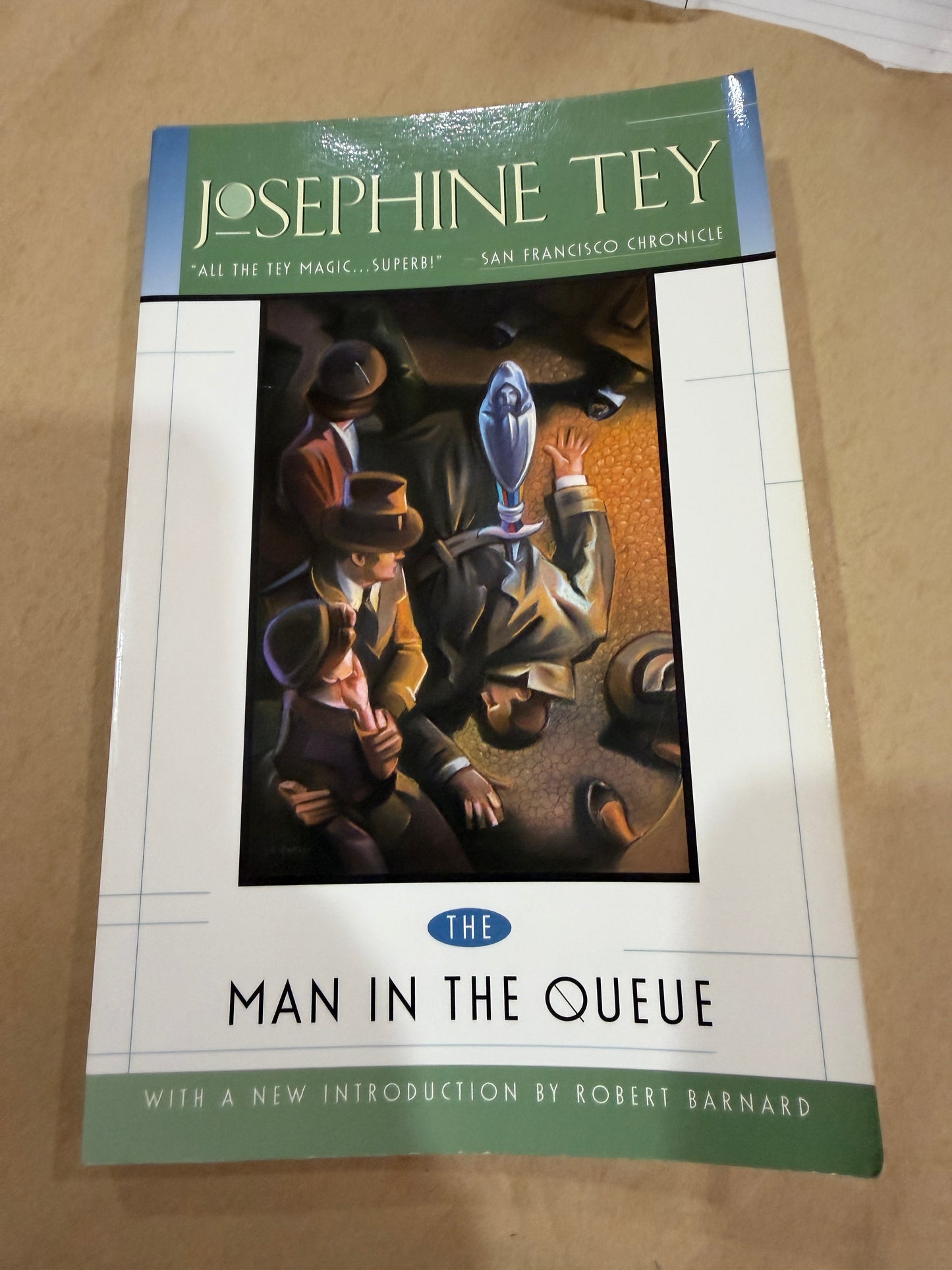 Man in  The Queue