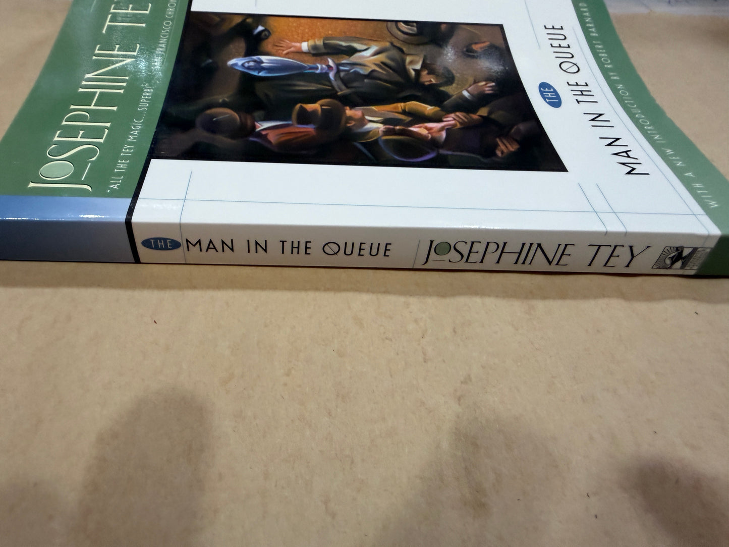 Man in  The Queue