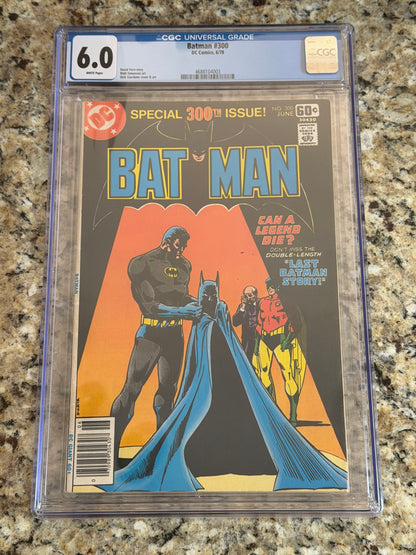 Batman #300  CGC Grade 6.0