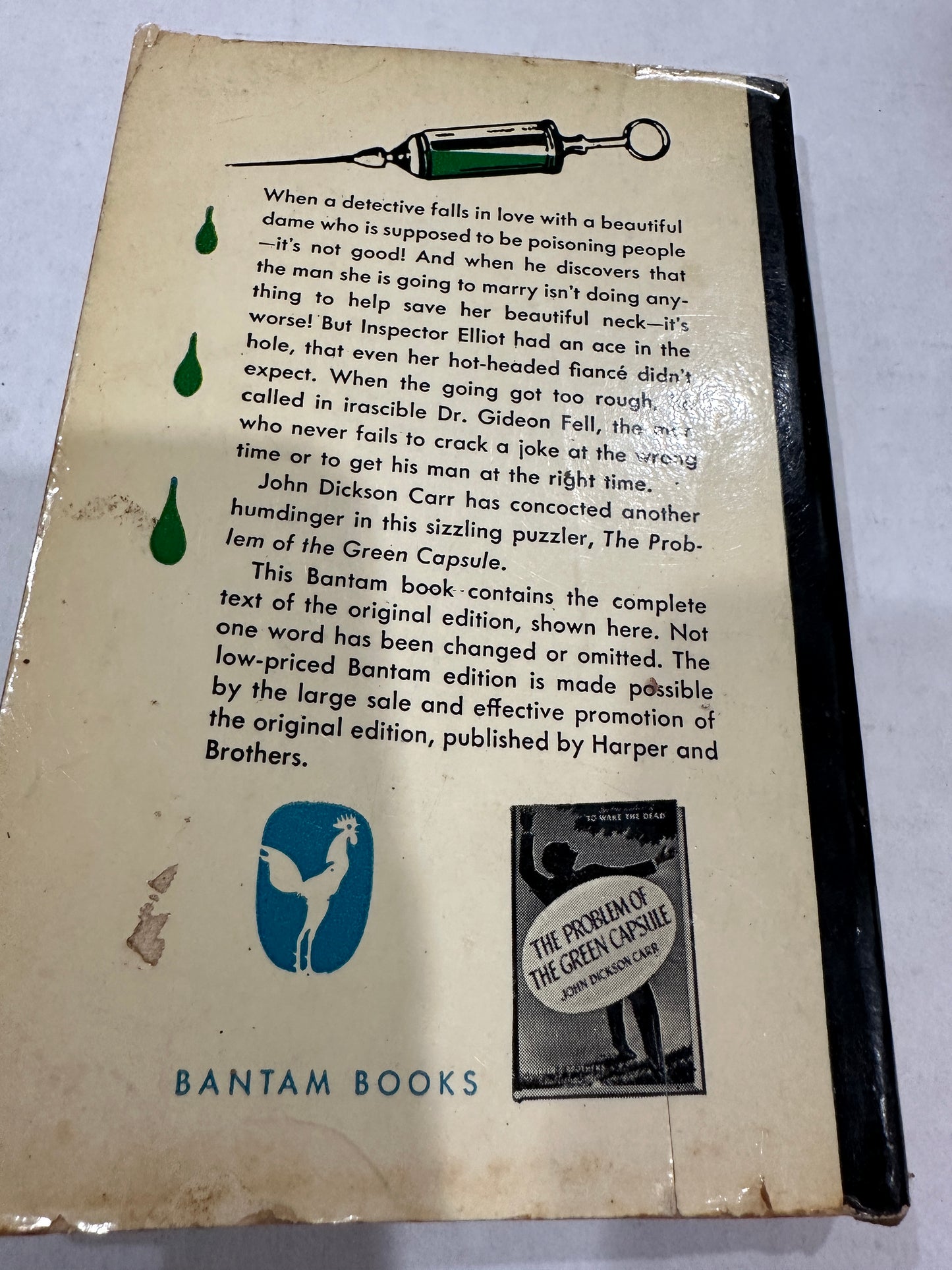 The Problem of the Green Capsule