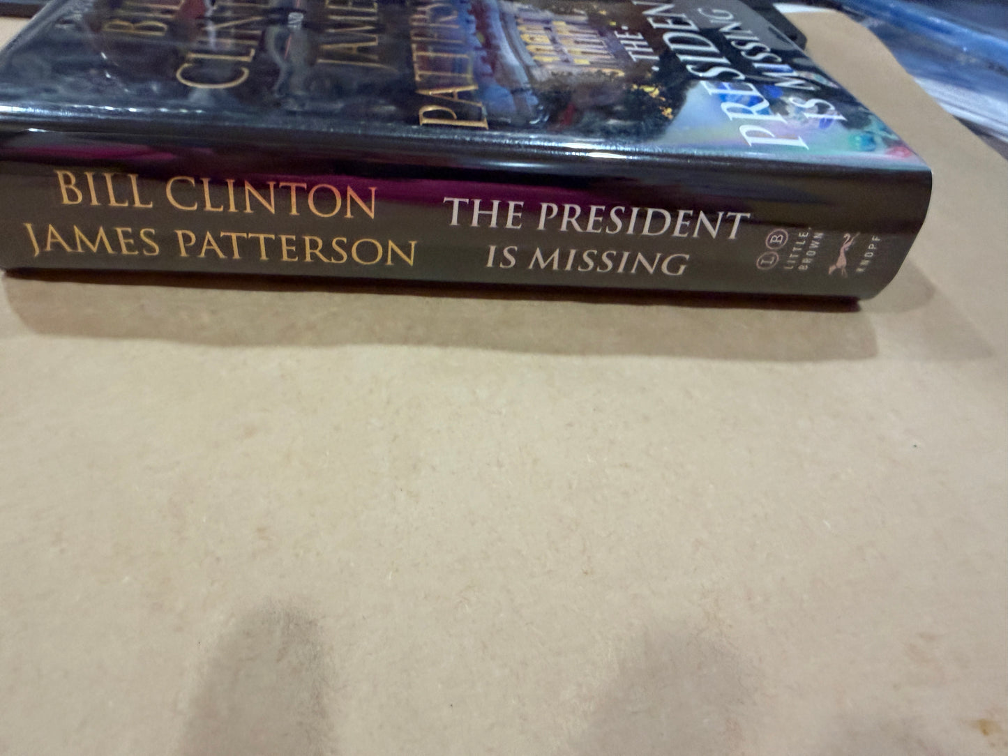 The President is Missing ( signed 1st by both authors)