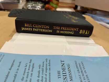 The President is Missing ( signed 1st by both authors)