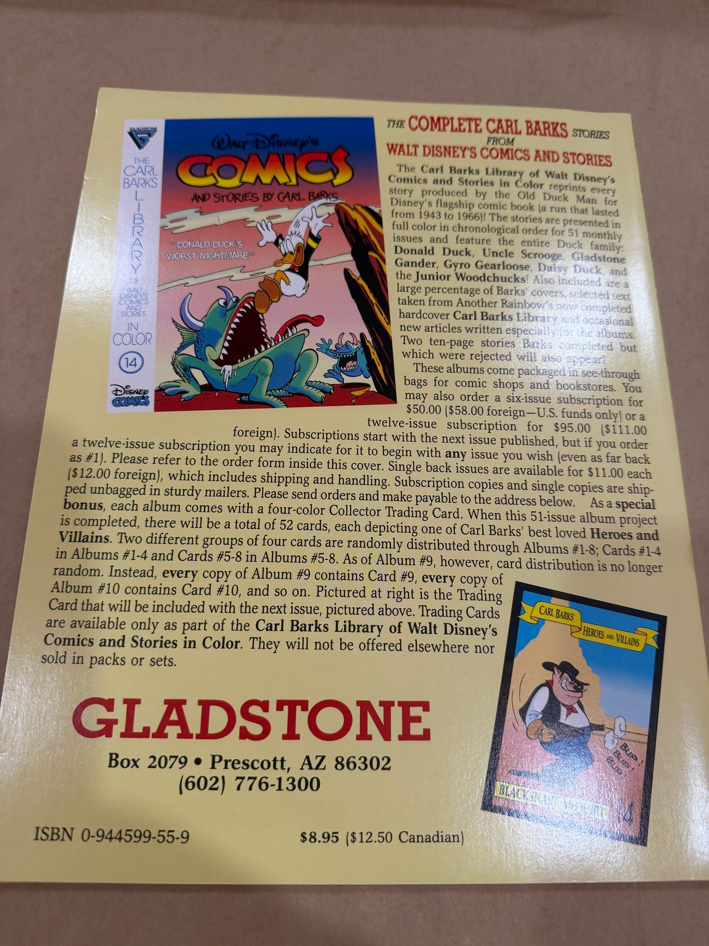 The Carl Barks Library of WD comics and stories # 13