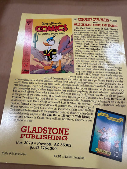 The Carl Barks Library of WD comics and stories # 9