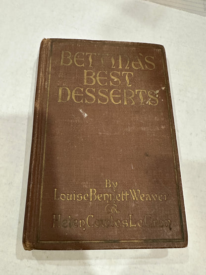 Bettina's Best Desserts