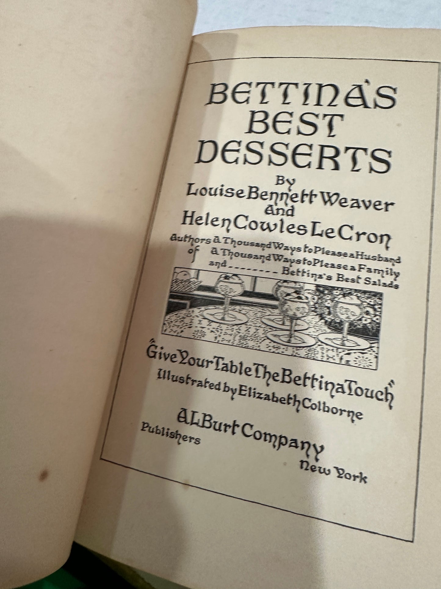 Bettina's Best Desserts
