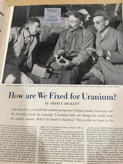 Saturday Evening Post March 18, 1950