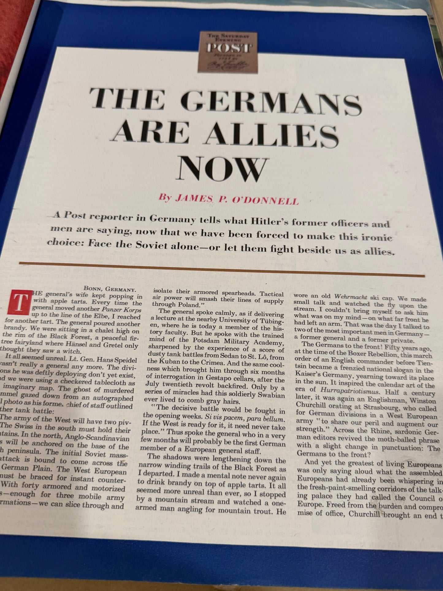 Saturday Evening Post November 11 1950