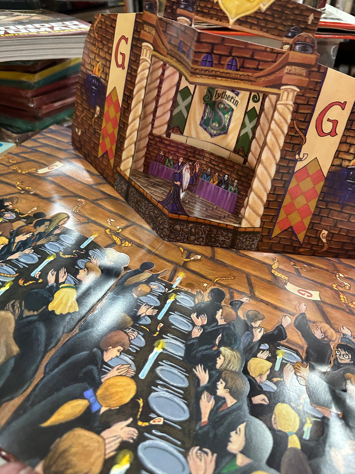 Harry Potter and the Sorcerer's Stone Deluxe POP- UP book