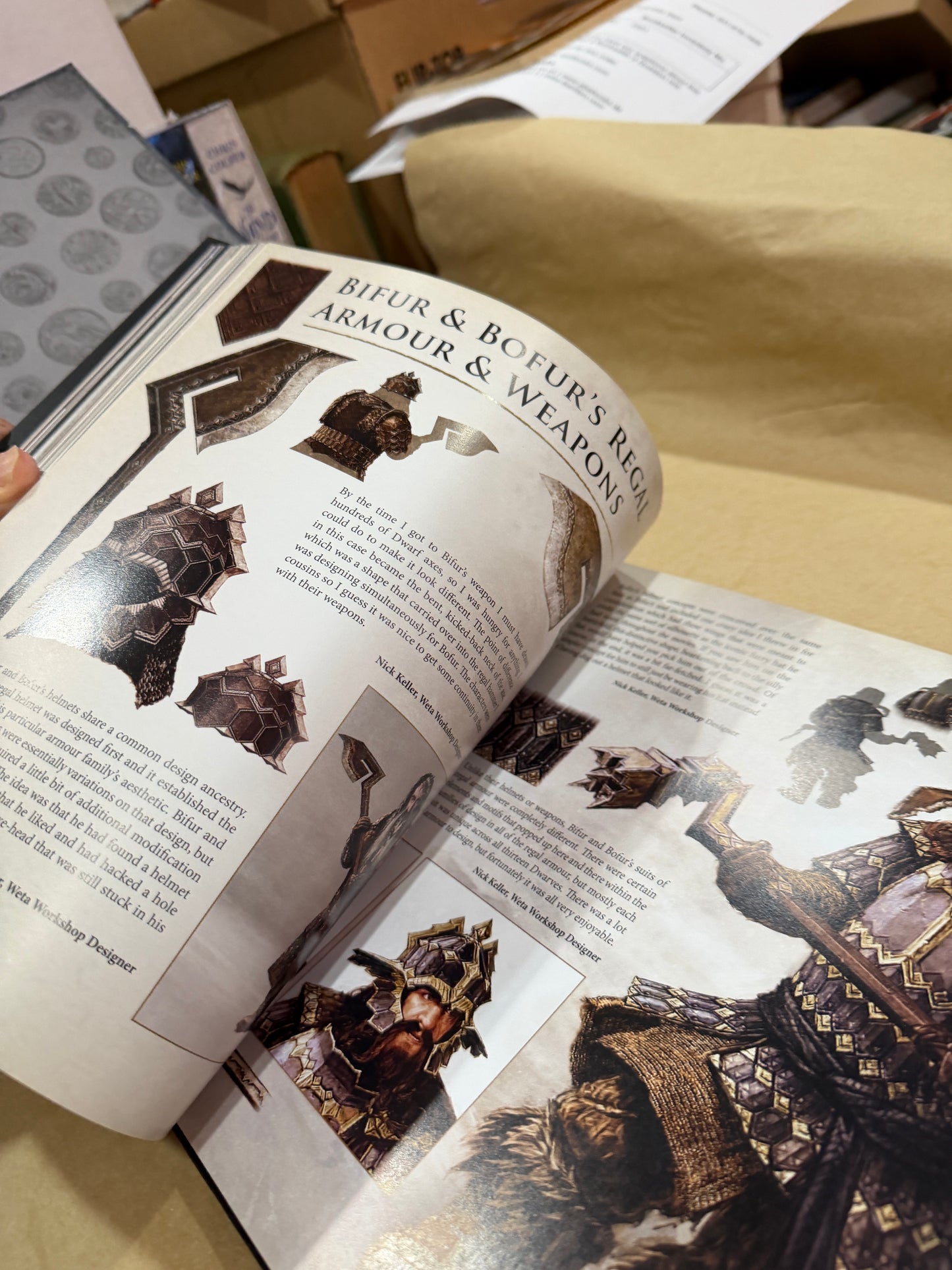 The Hobbit: The battle of the five armies Chronicles art & Design