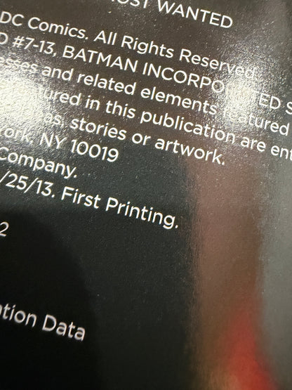 Batman Incorpated Vol 2 Gotham's Most Wanter