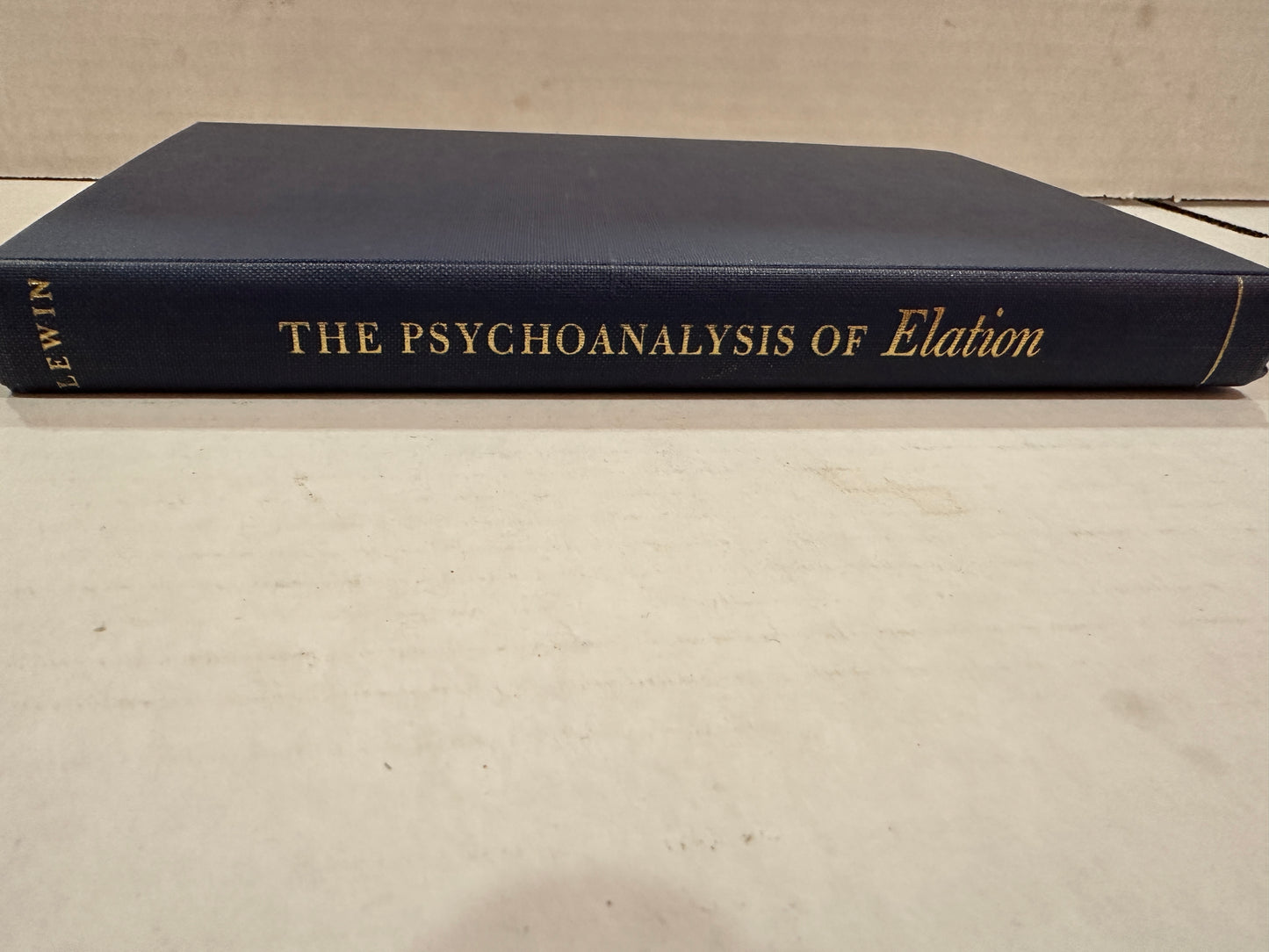 The Psychoanalysis of Elation