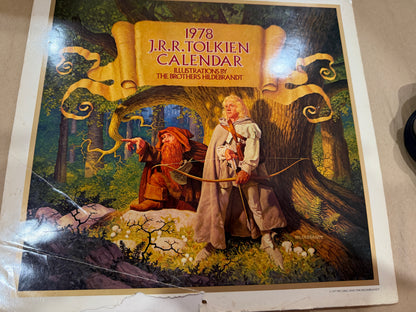 1978 J.R.R. Tolkien calendar