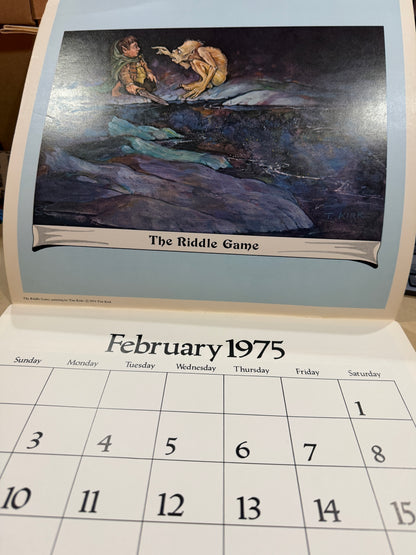 1975 J.R.R. Tolkien calendar