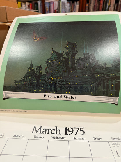 1975 J.R.R. Tolkien calendar
