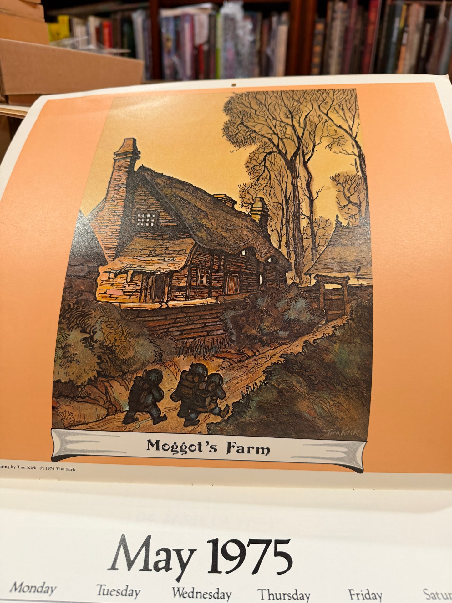 1975 J.R.R. Tolkien calendar