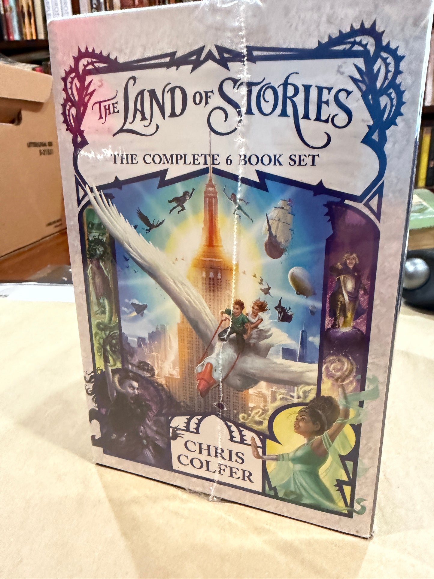The Land of Stories 6 book set sealed