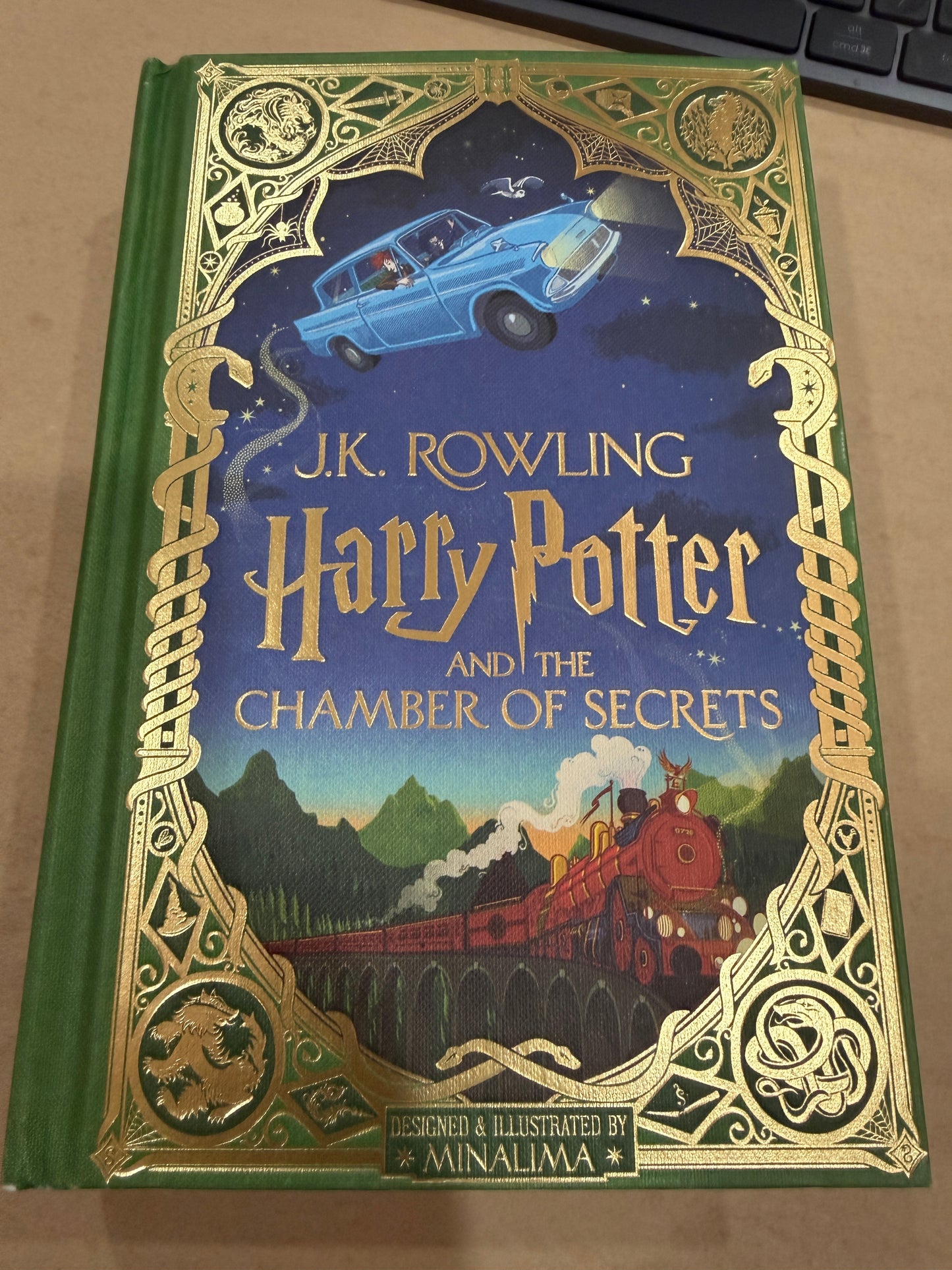 Harry Potter and the Chamber of Secrets ( Minalima popup 1st ed)