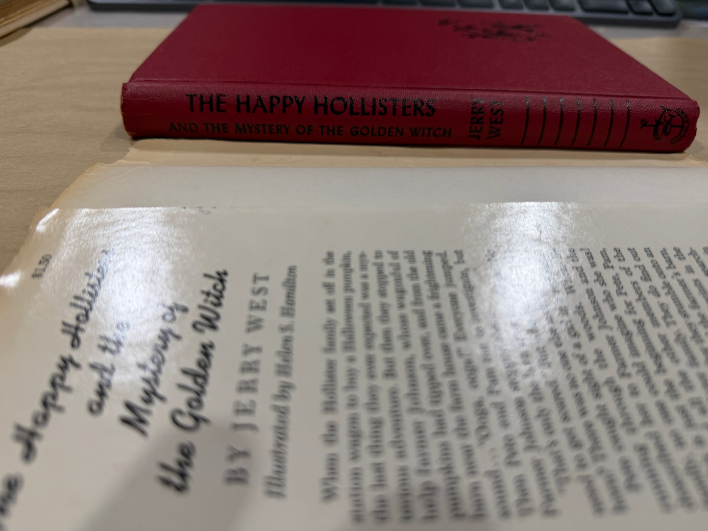 The Happy Hollisters and the Mystery of the golden witch