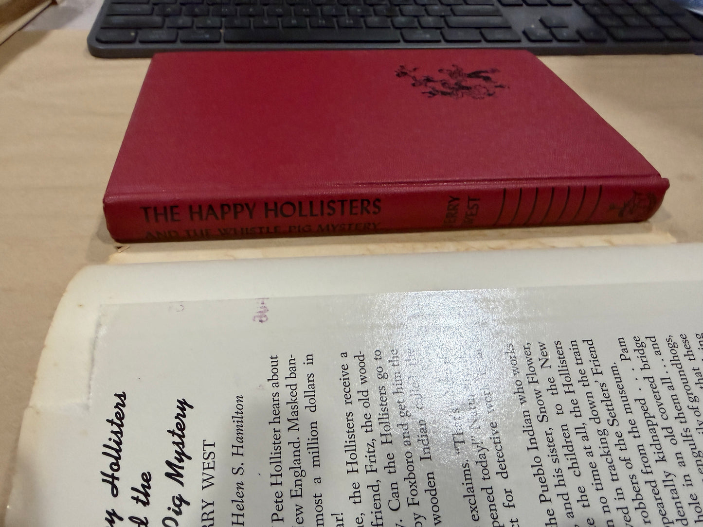 The Happy Hollisters and t he Whistle pig Mystery