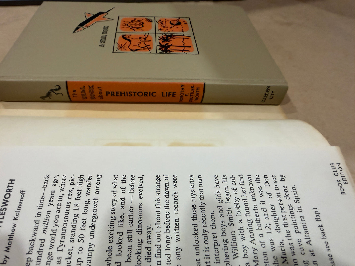The Real Book about Prehistoric Life