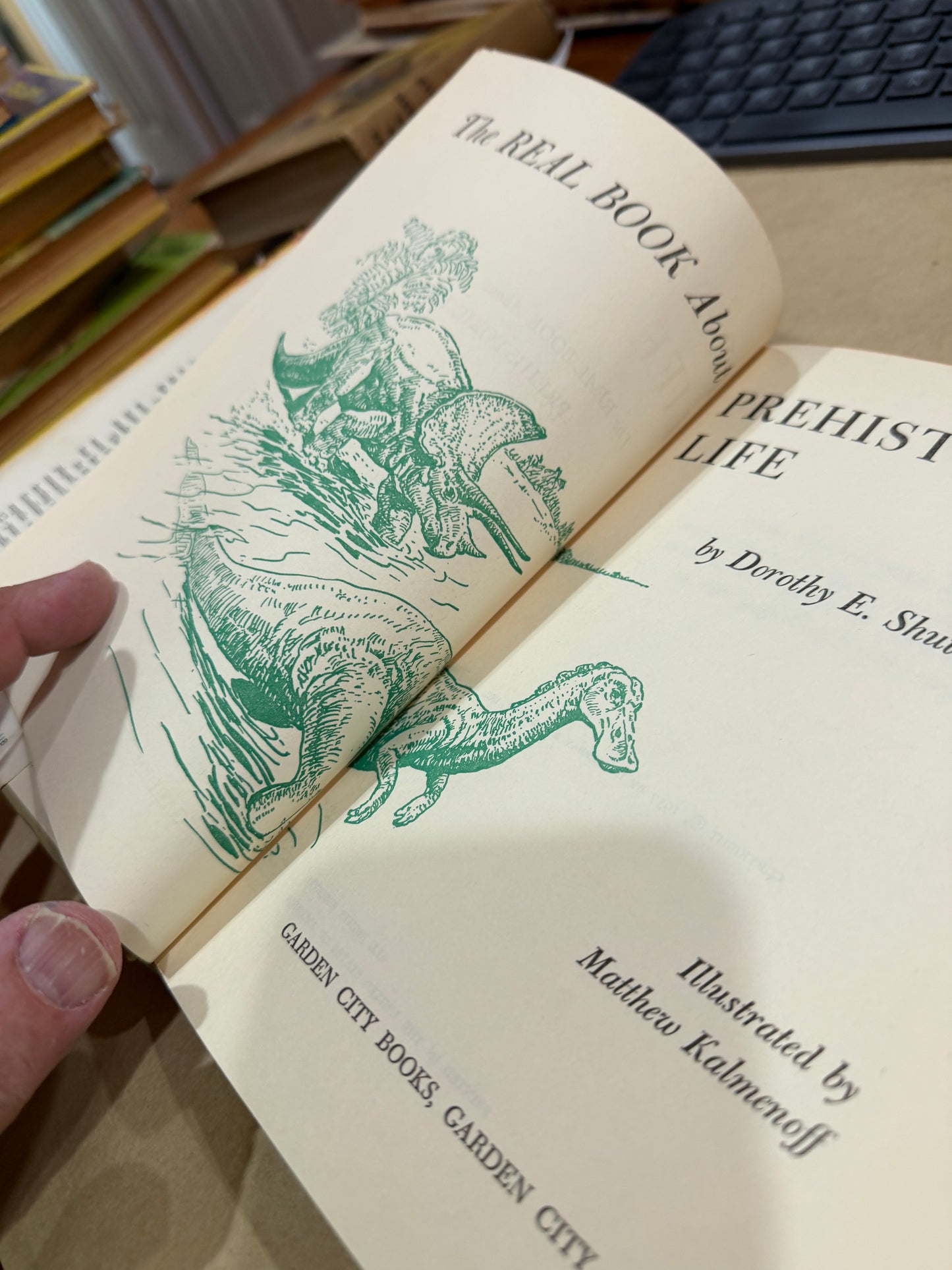 The Real Book about Prehistoric Life