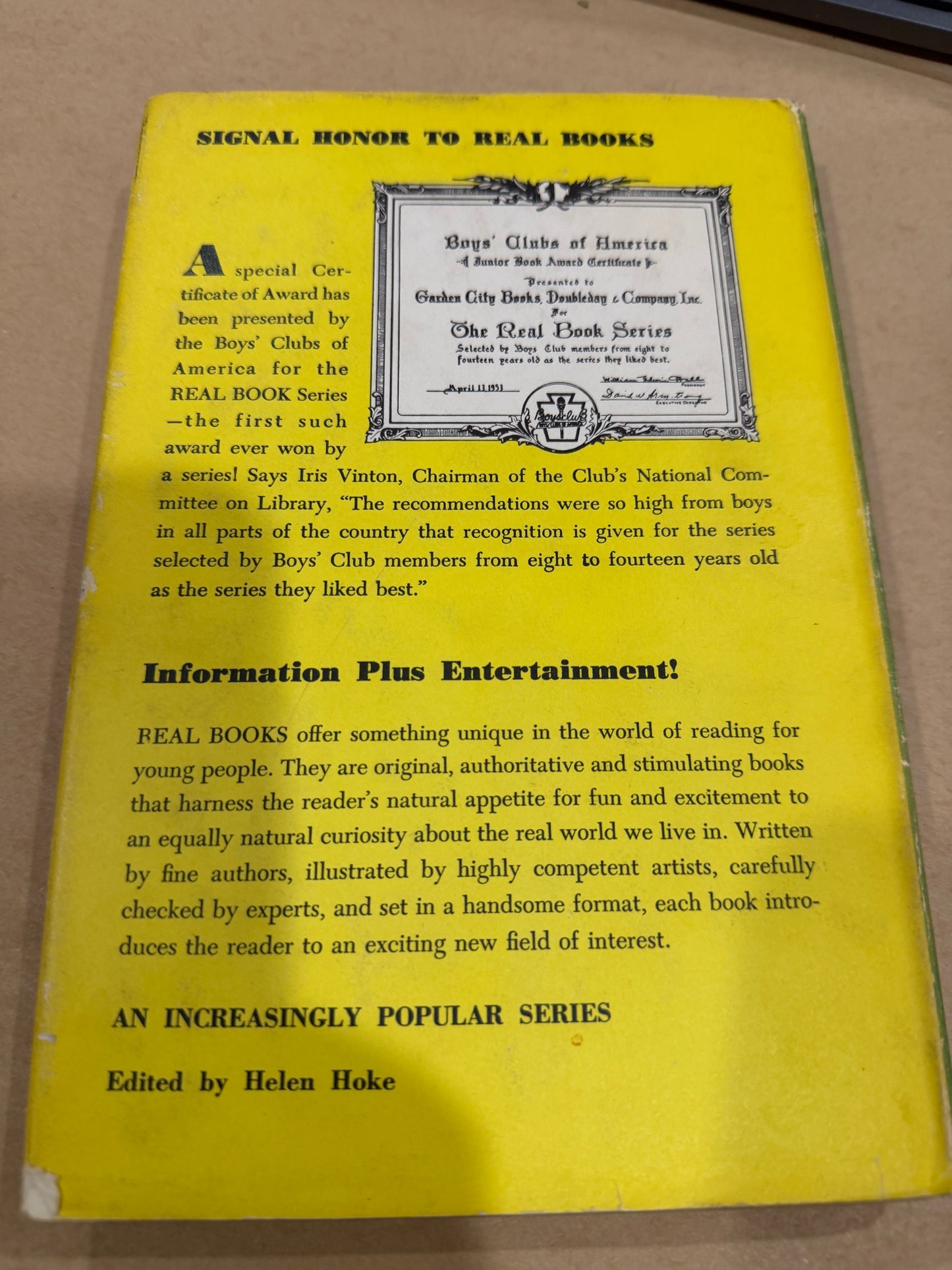 The Real Book about Baseball