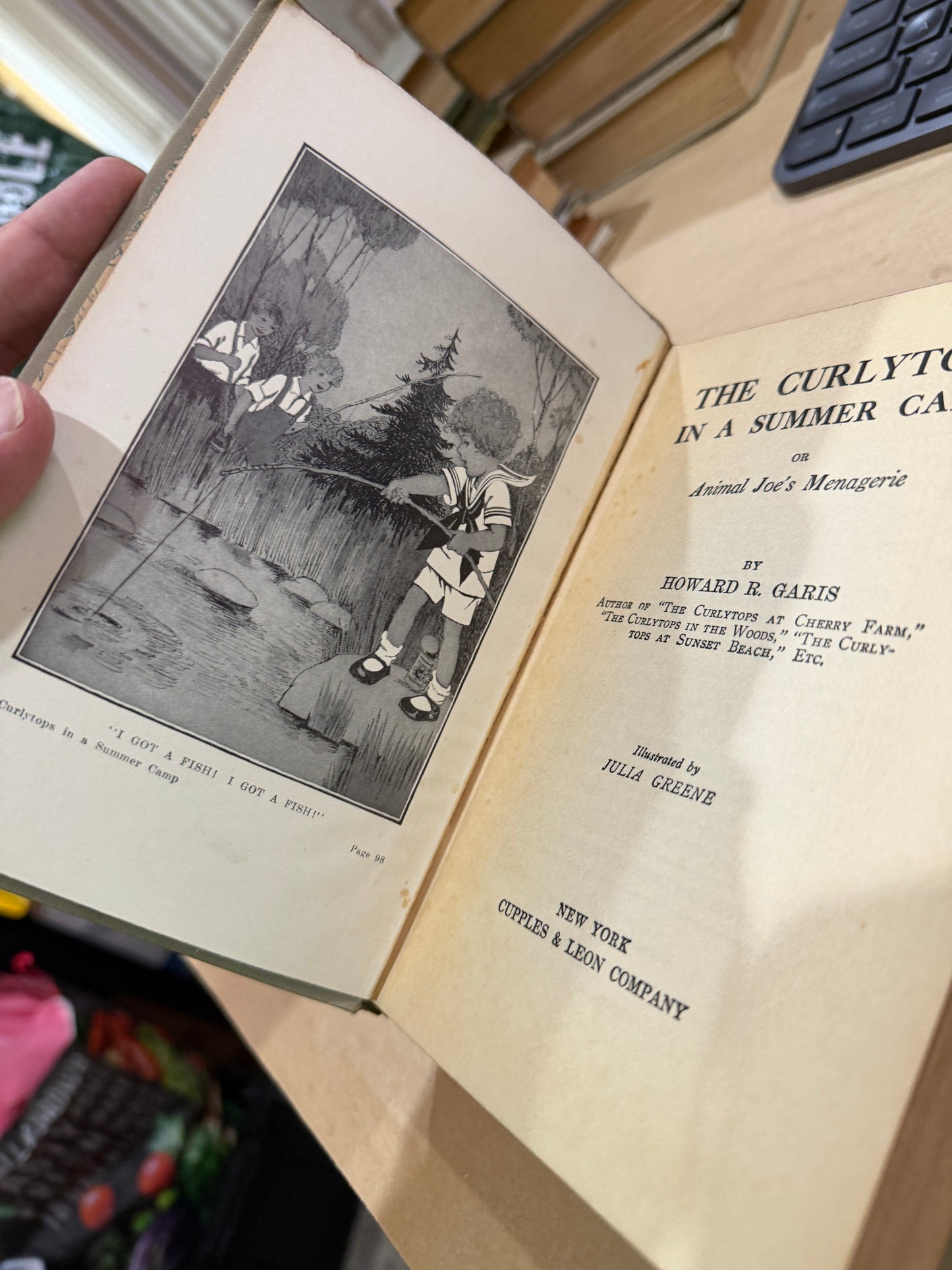 The Curlytops in a Summer Camp