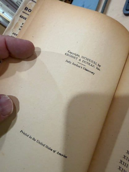 Judy Jordan's Discovery