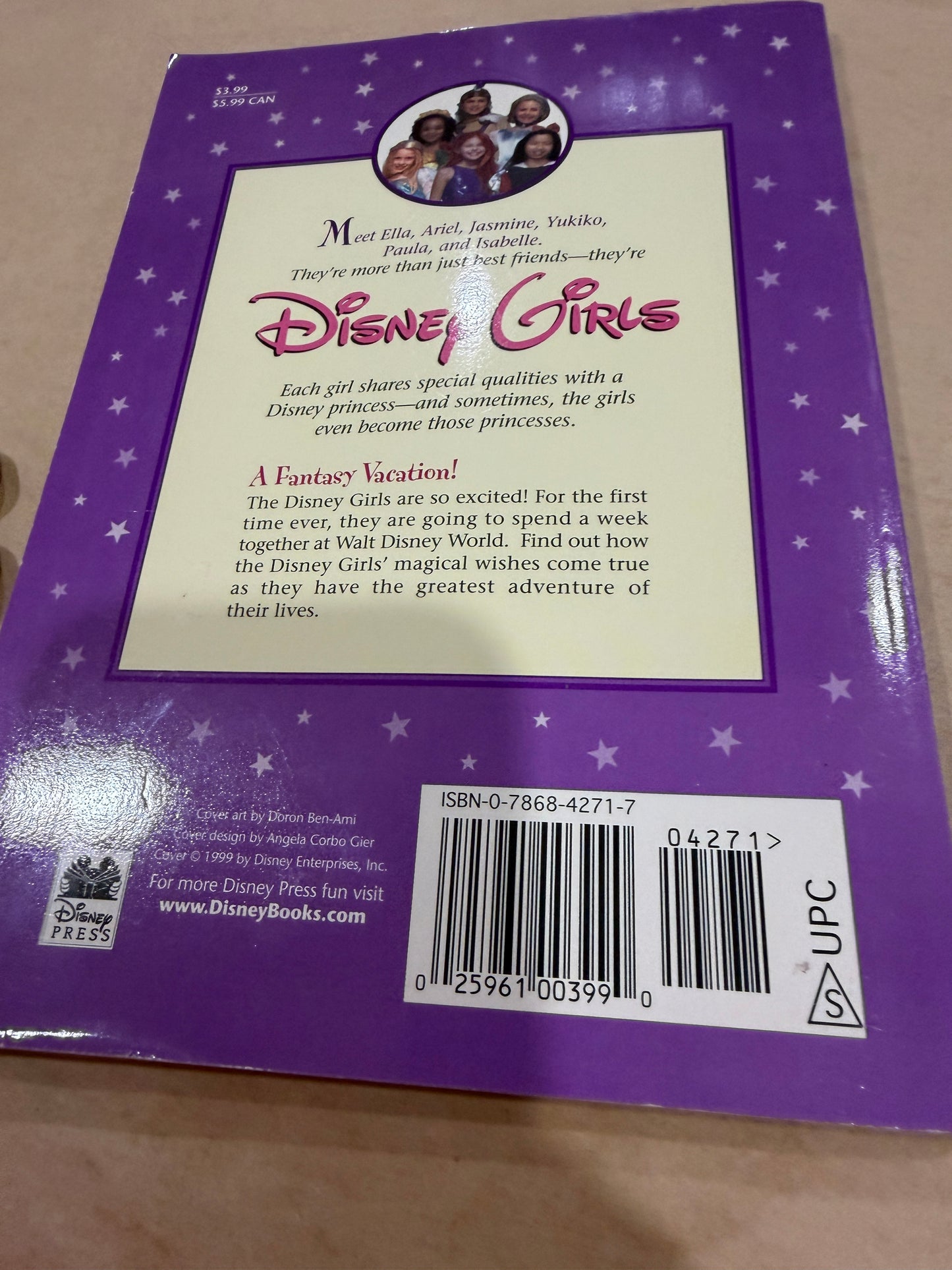 Disney Girls: Adventure at Walt Disney World book #7