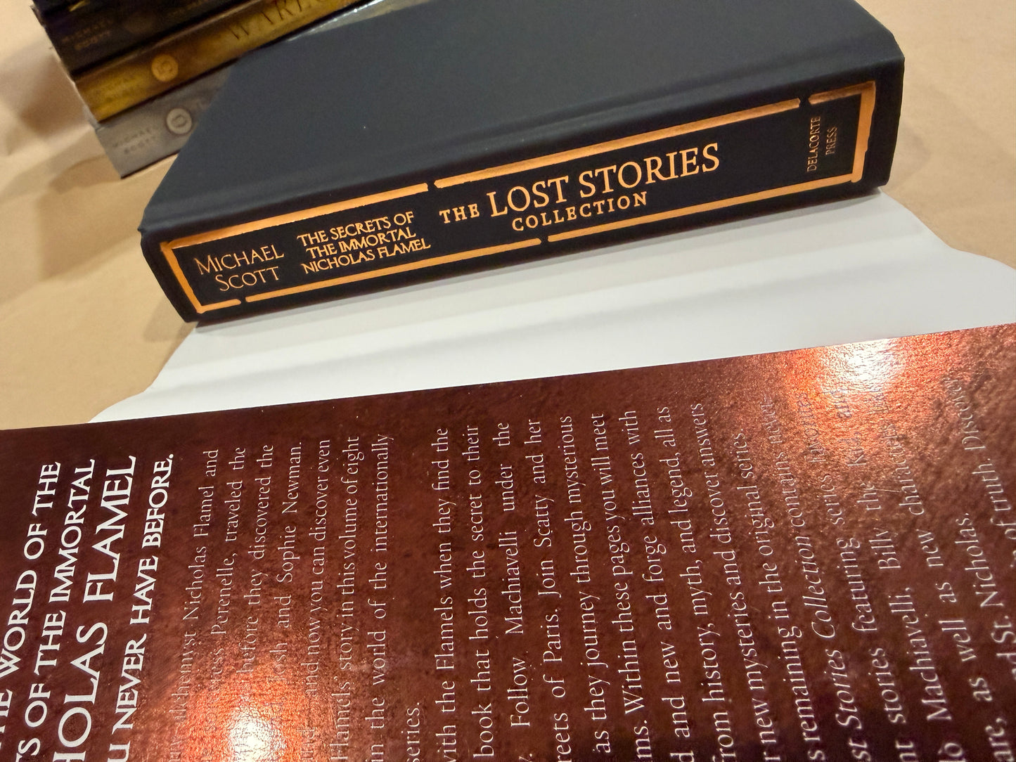 The Secrets of the Immortal Nicholas Flamel The Lost STories Collection