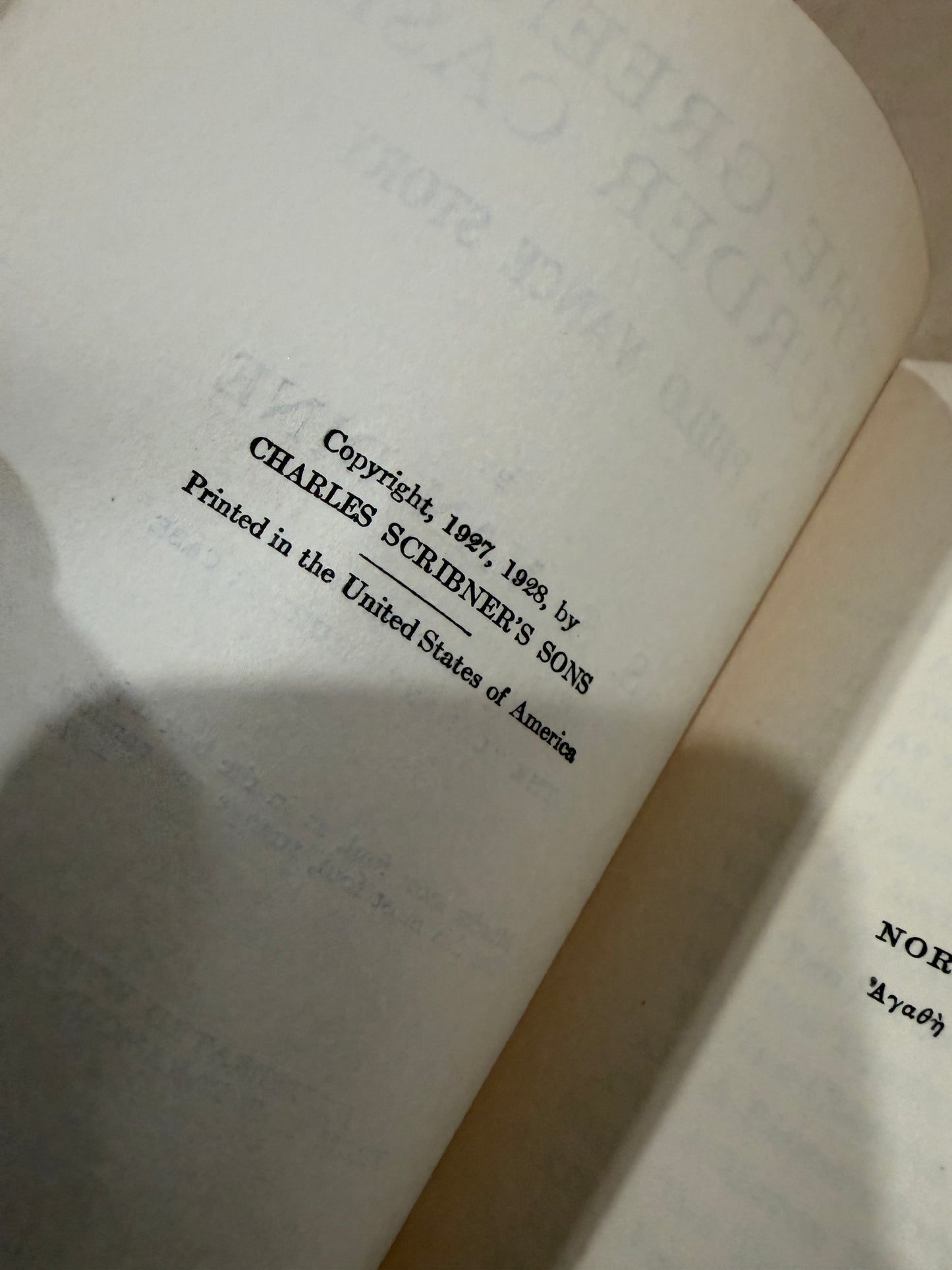 The Greene Murder Case ( photoplay edition)