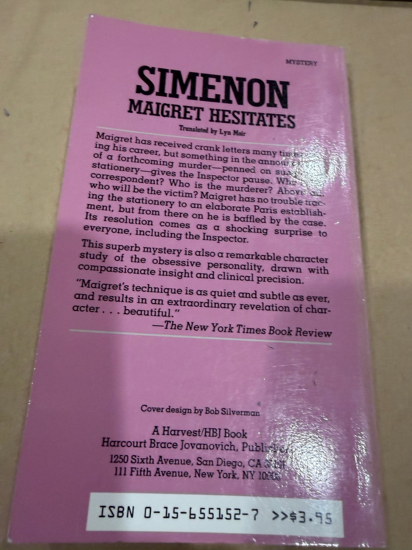 Maigret hesitates