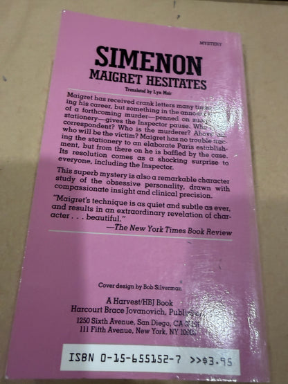 Maigret hesitates