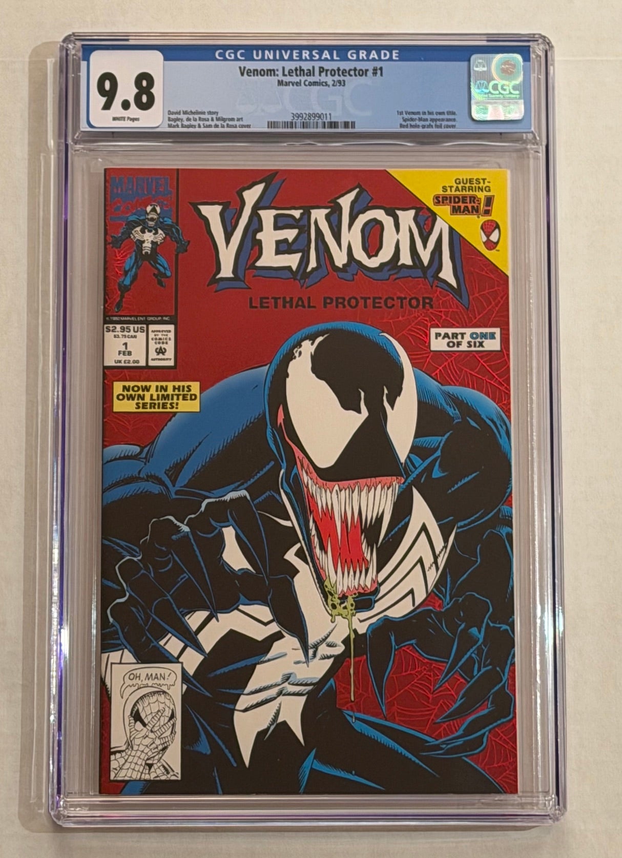 Venom- Lethal Protector #1 Red