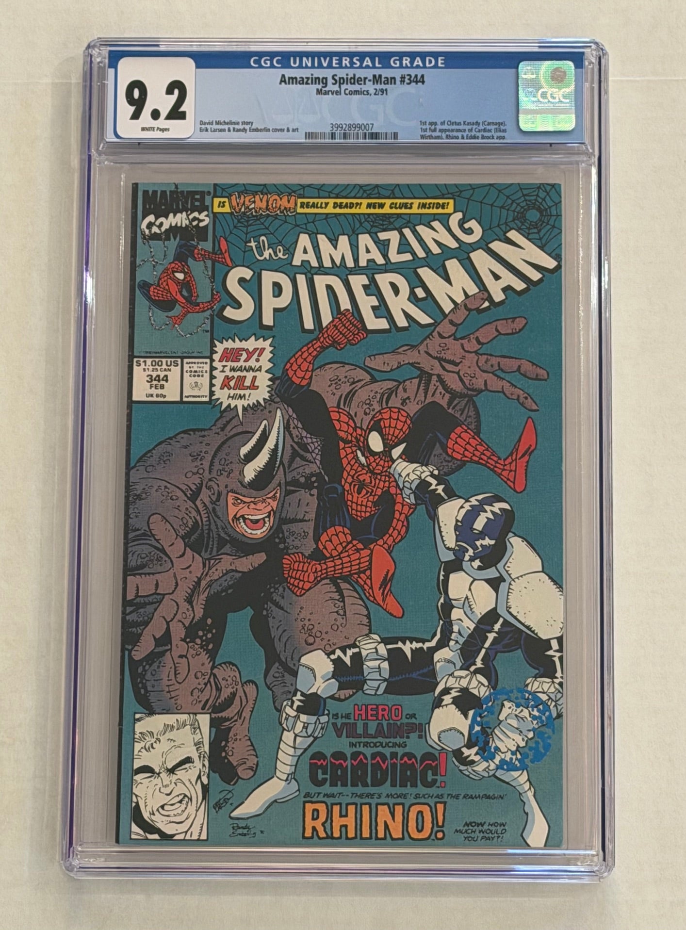 Amazing Spiderman #344